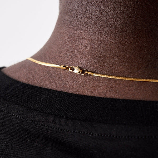 2MM Snake Chain - Gold