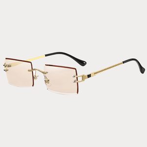 Champaign Lenses / Gold Frame