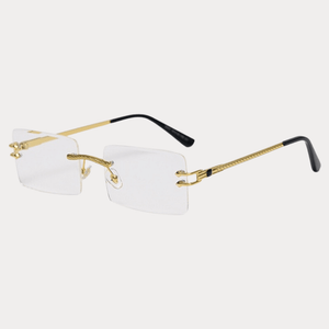 Clear Lenses / Gold Frame