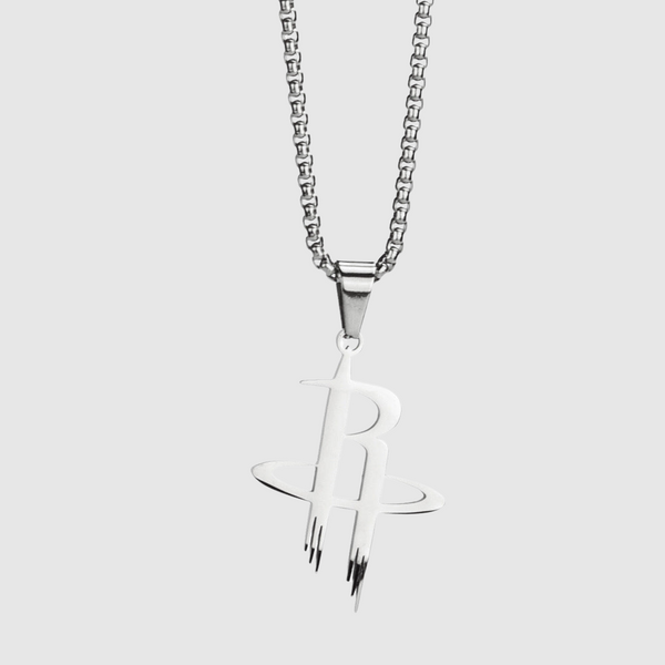 Huston Rockets Pendant - White Gold