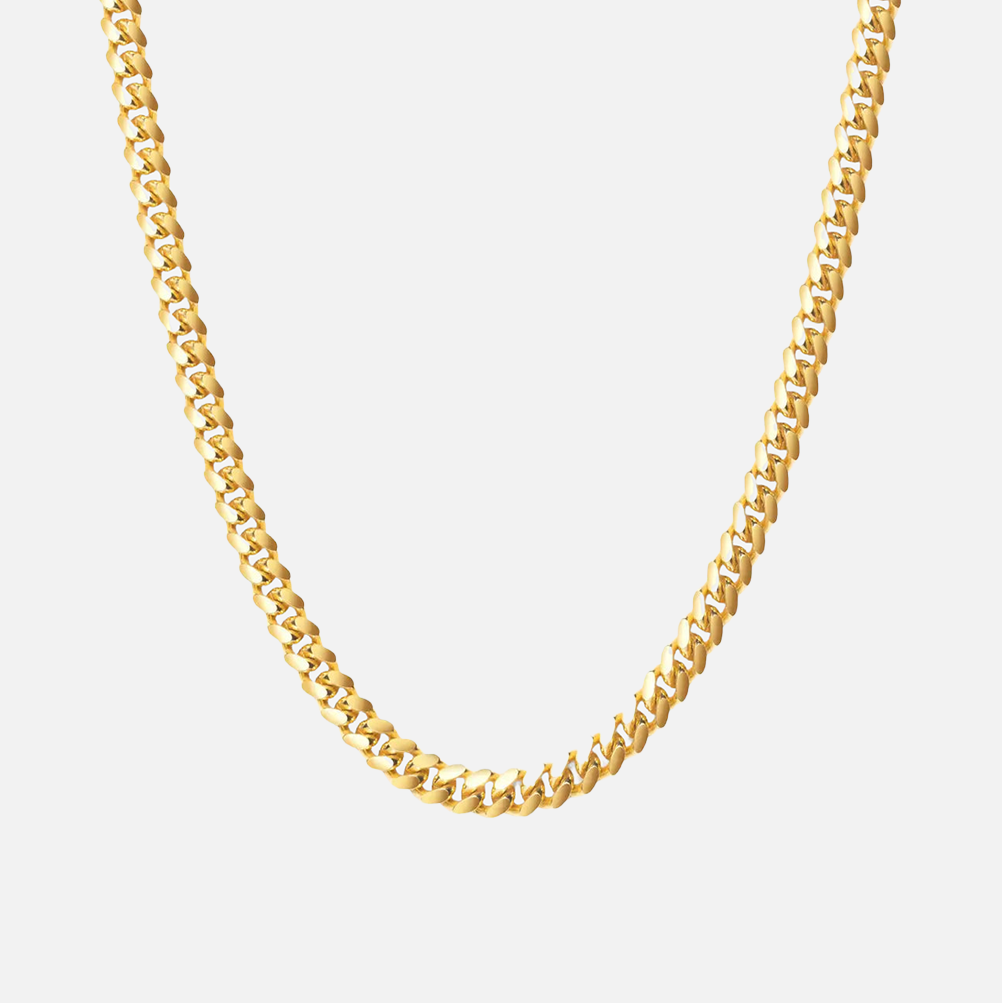 5mm Cuban Chain - Solid Gold – Zotic
