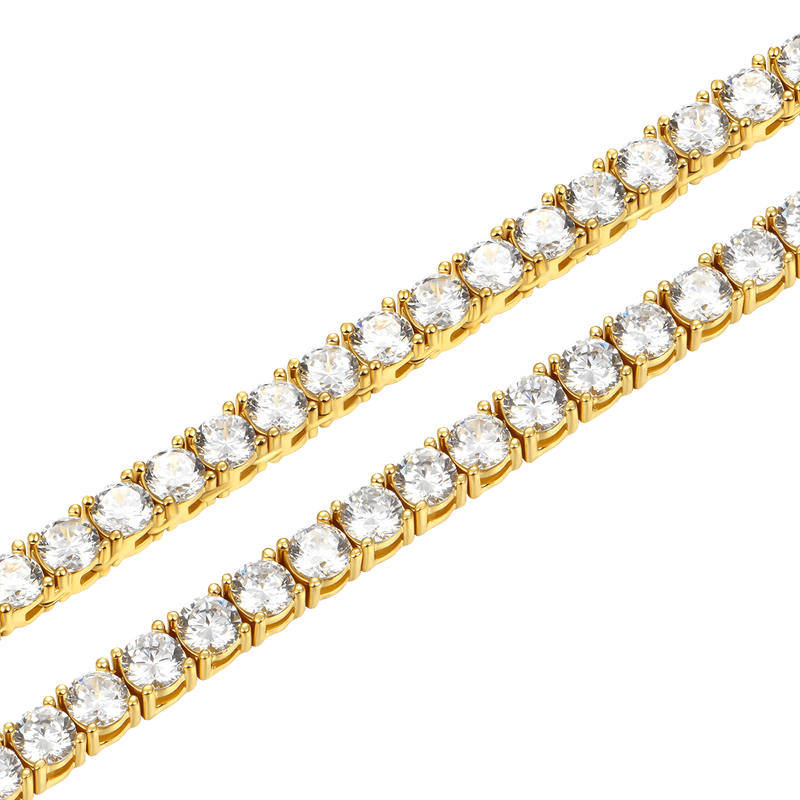 Dragon Eater Tennis Chain - Gold