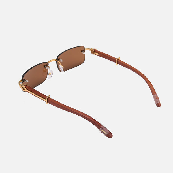 Gambler wood sunglasses