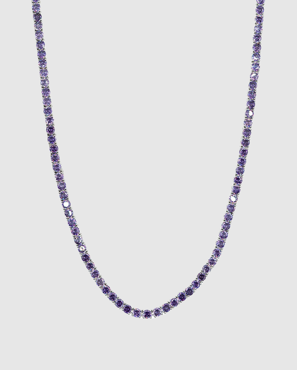 Purple on sale tennis chain