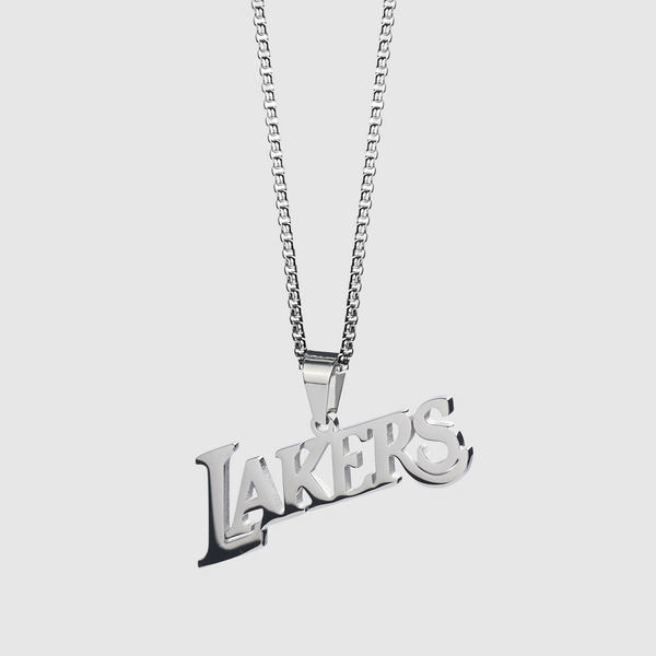 Los Angeles Lakers Pendant - White Gold