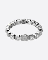 clustered VVS Bracelet  - White Gold