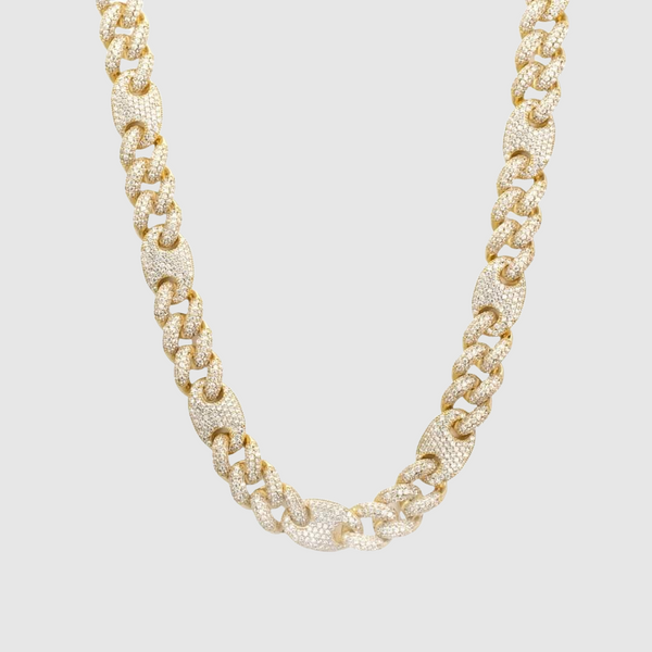 15mm Mariner Chain - Gold