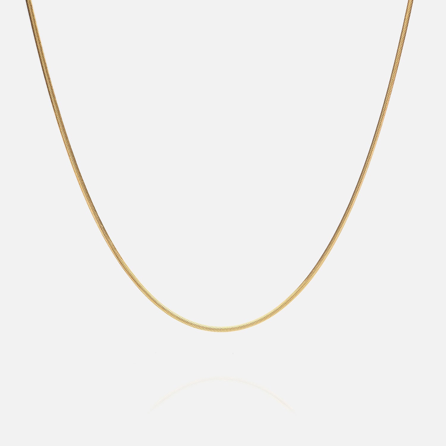 3mm Round Snake Chain - Gold – Zotic