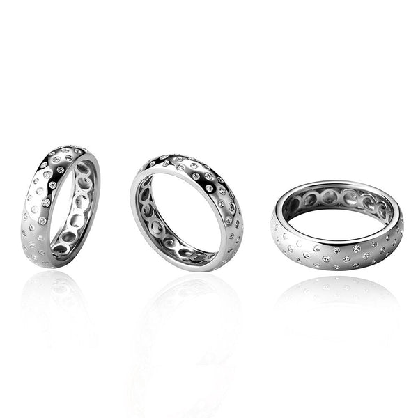 Interstellar Ring – WHITE GOLD