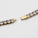 5MM Tennis Chain - Gold