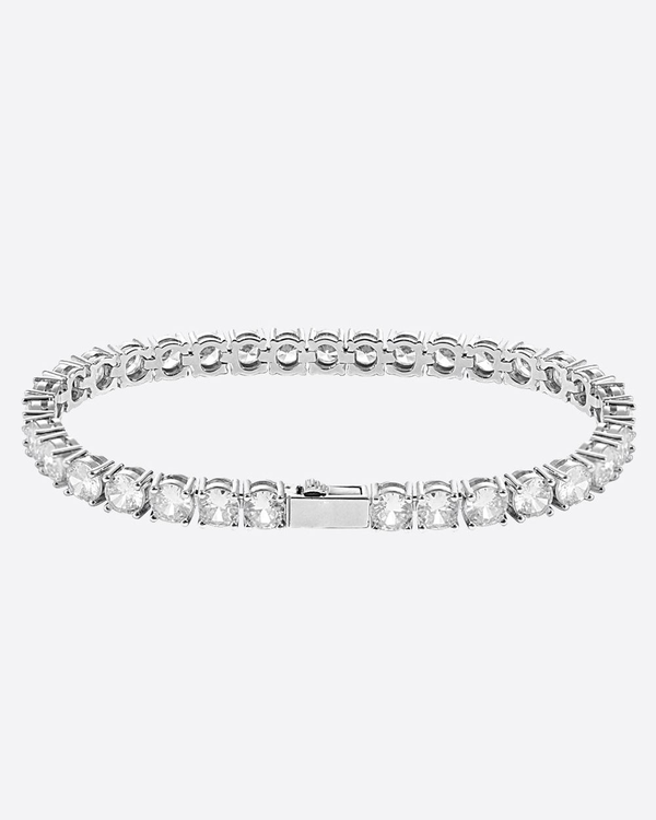 5MM VVS TENNIS bracelet  - White Gold