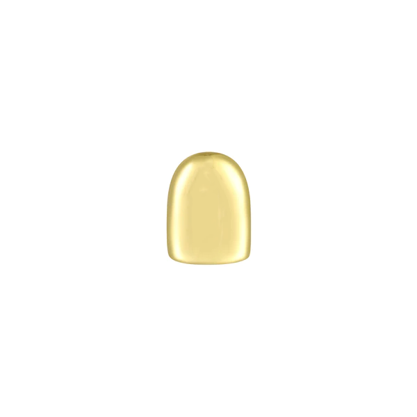 Single Cap Classic Grillz - Gold